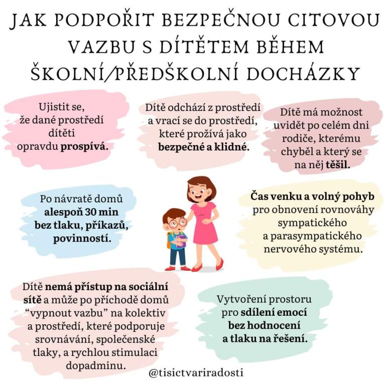 Jak podpořit bezpečnou citovou vazbu